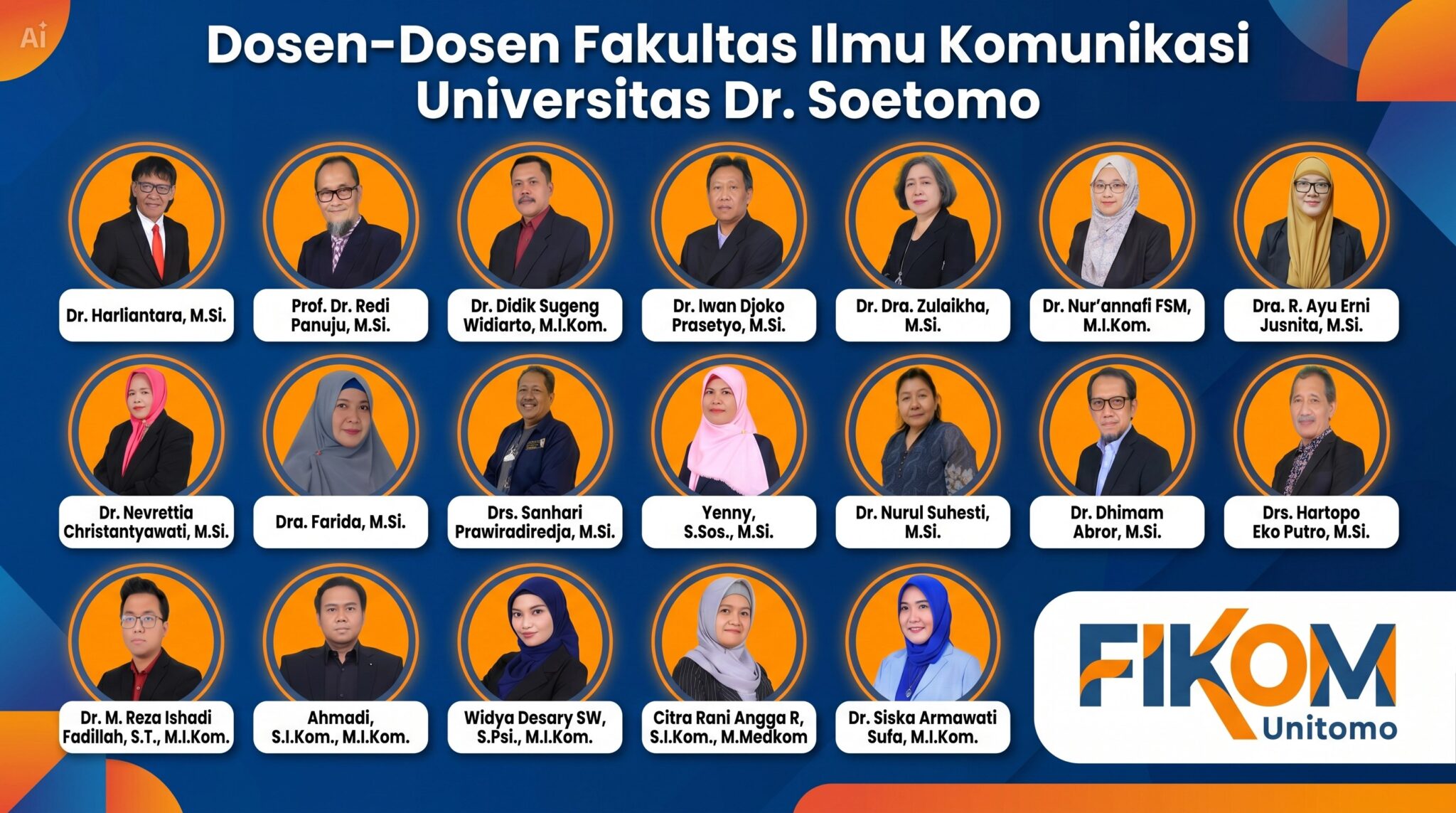 Run Unitomo Dosen Pengajar